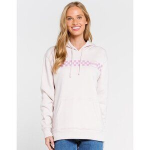 Vans of the Wall‎ Pink Checkered Print Tan Skater Mixed Up Long Sleeve Shirt